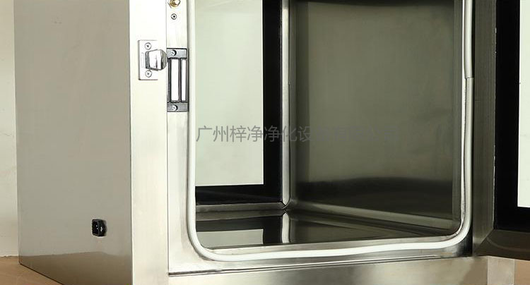 內嵌式傳遞窗設有電磁互鎖 PCR實驗室傳遞窗選型參考